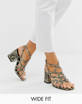 natural block heel sandals