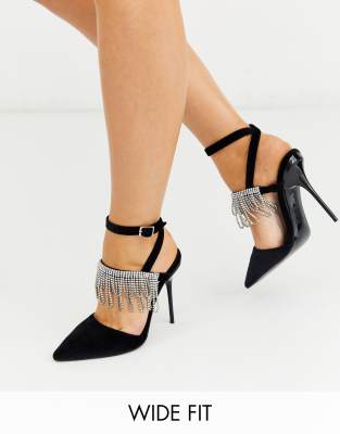 asos velvet heels