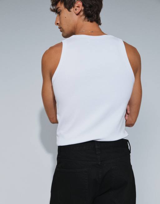 ASOS DESIGN wide flare-jeans i sort, 4 af 5