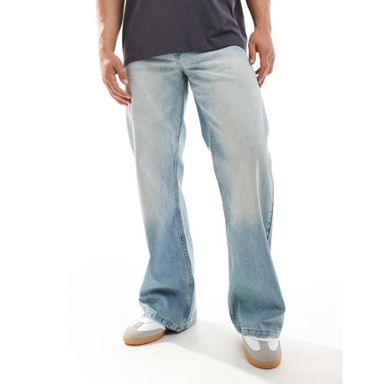 デニム・ジーパン Polysooem : 25SS / SS STUDDED WASHED JEANS (BLUE) studdedwashedjeans4.jpg?v=