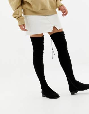 asos thigh high boots