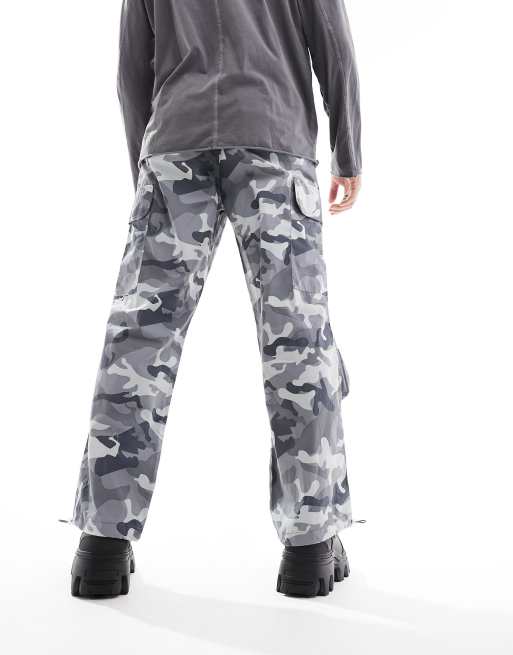 Gray hot sale camouflage pants