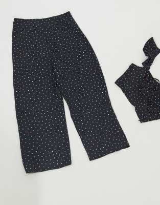 polka dot trousers asos