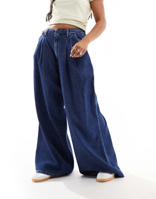 Loose Cut, High Rise Pants for Women Custom Made Cotton Pleated