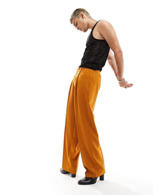 Asos best sale orange pants