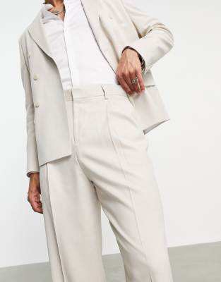 beige suit asos