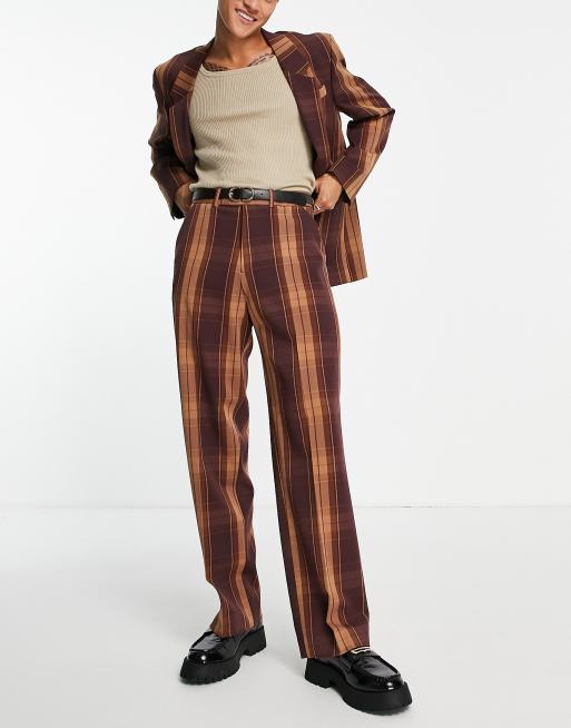 Asos hot sale tartan suit