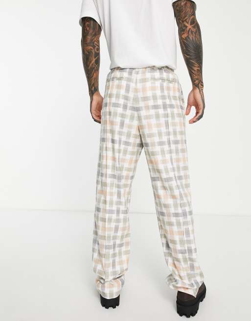 Pastel sales plaid pants