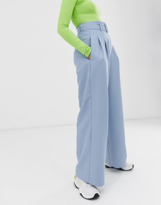 wide leg suit trousers womens