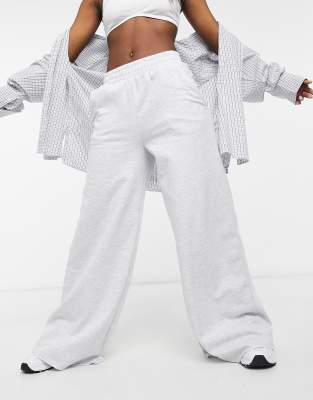 asos white sweatpants