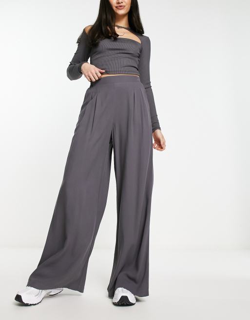 Asos grey hot sale pants