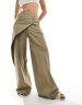パンツ AVANDRESS Herringbone wide pants KHAKI AD41PT35KHA wide_pant_khaki_382x.png?v=