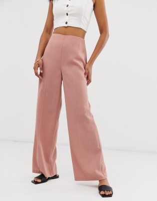 asos wide leg trousers