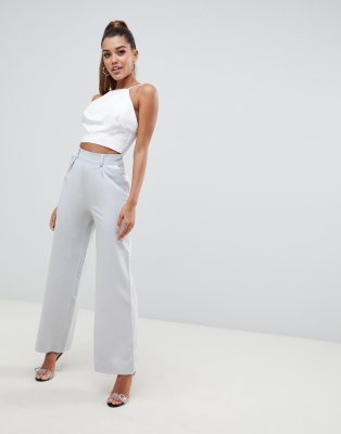 asos wide leg trousers
