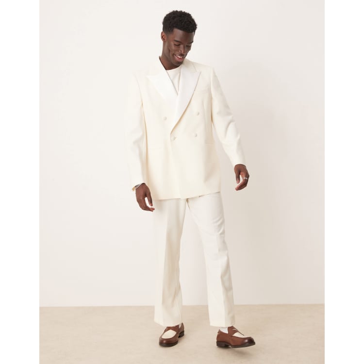【MODERNIF】Solve Cream Semi-Wide Pants STRING SEMI WIDE PANTS – LVIR