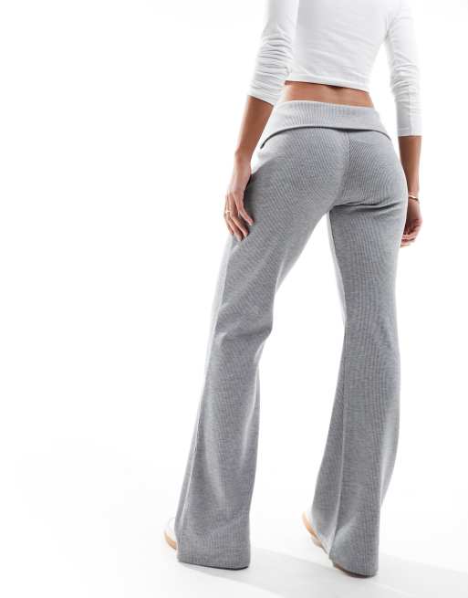 Nike Sportswear Yoga Women Size S Joggers Bootcut Sweatpants Gray  Loungewear