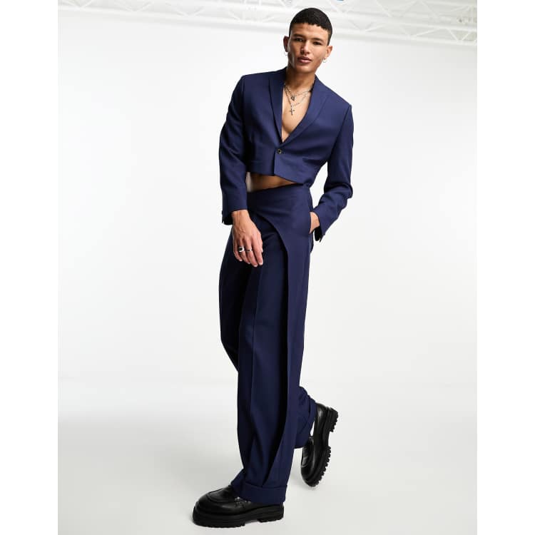 【MODERNIF】Bael semi-wide suit set Tahari ASL Belted Wrap Pant Suit - Macy's