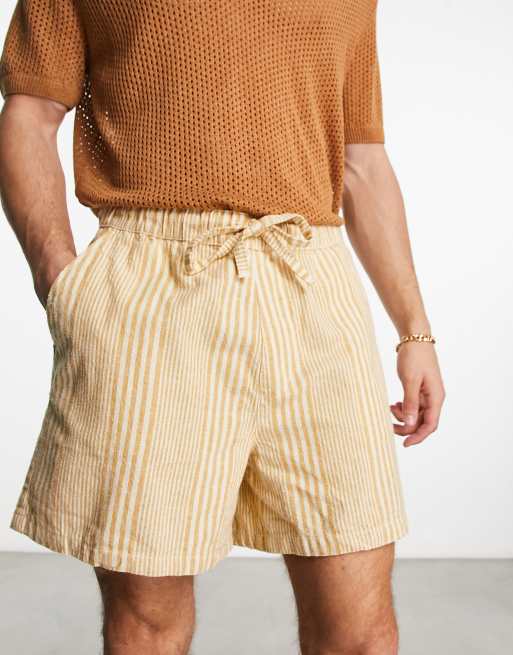 Asos clearance yellow shorts