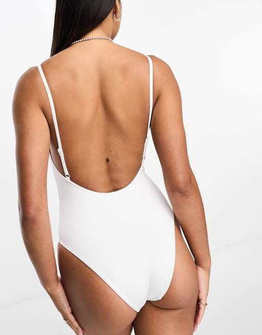 Asos store white swimwear