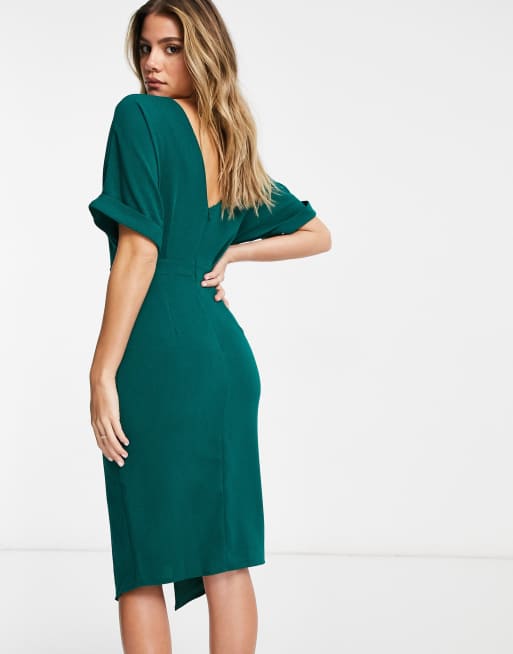 Asos wiggle outlet midi dress