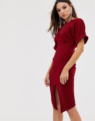 ASOS DESIGN wiggle midi dress | ASOS