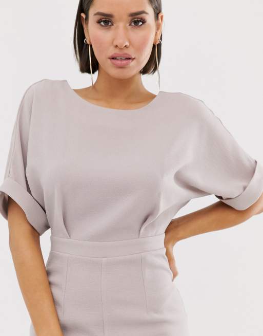 Asos design wiggle hot sale midi dress