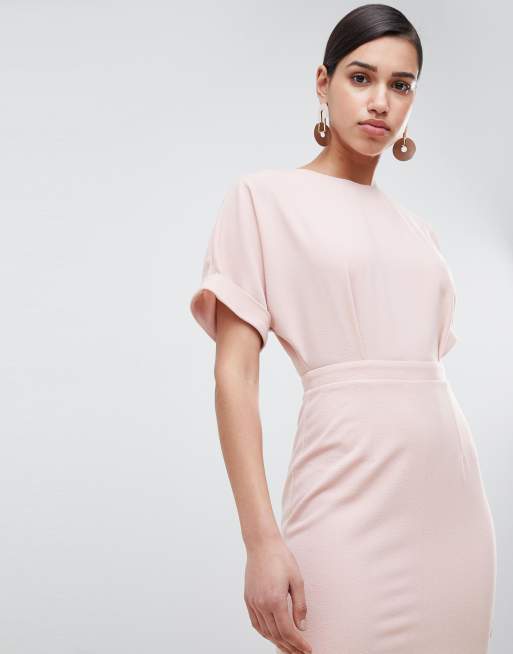 Asos design wiggle mini hot sale dress