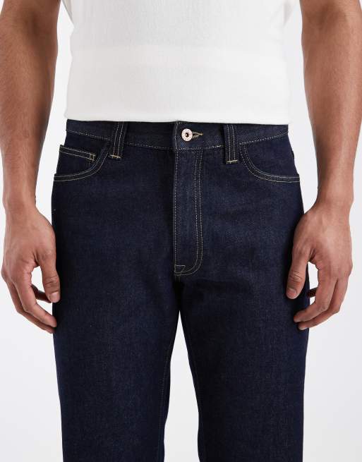 ASOS DESIGN - Wijde flared jeans in raw wash, 5 van 5