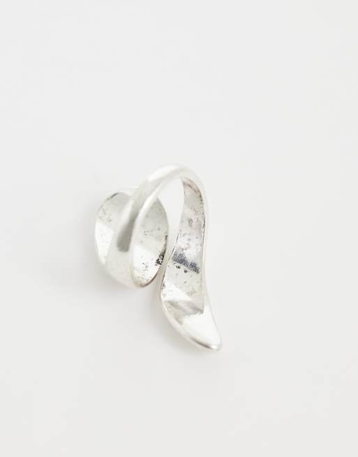 ASOS DESIGN - Wikkelring in zilverkleur, 2 van 3