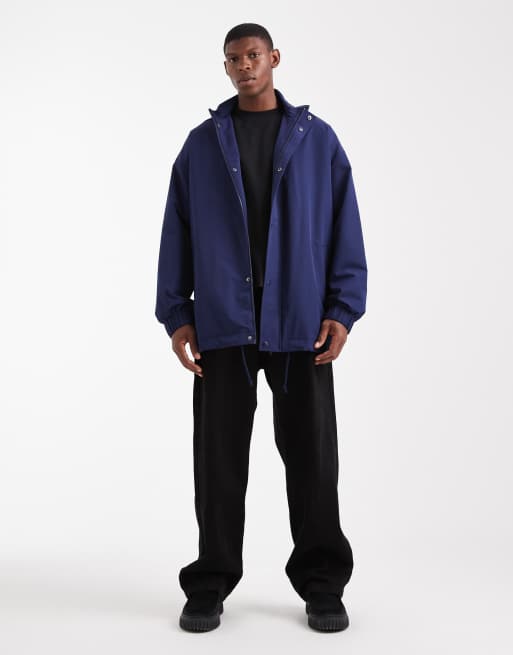 ASOS DESIGN - Windjack in marineblauw, 2 van 5