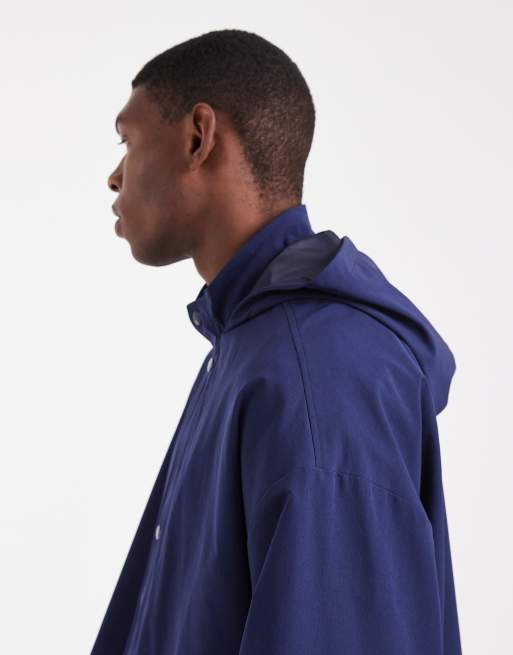 ASOS DESIGN - Windjack in marineblauw, 4 van 5