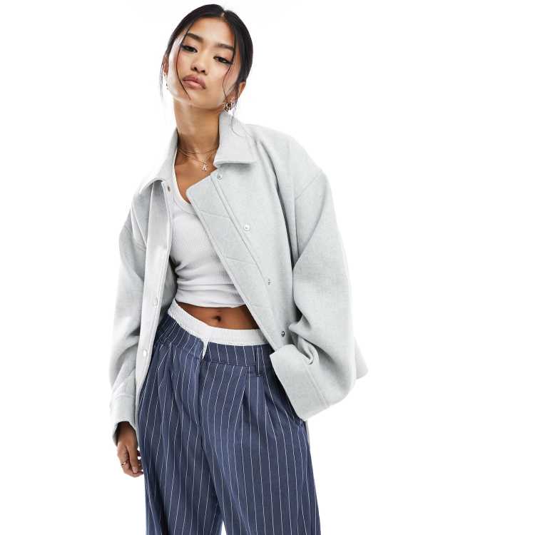 Asos on sale grey jacket