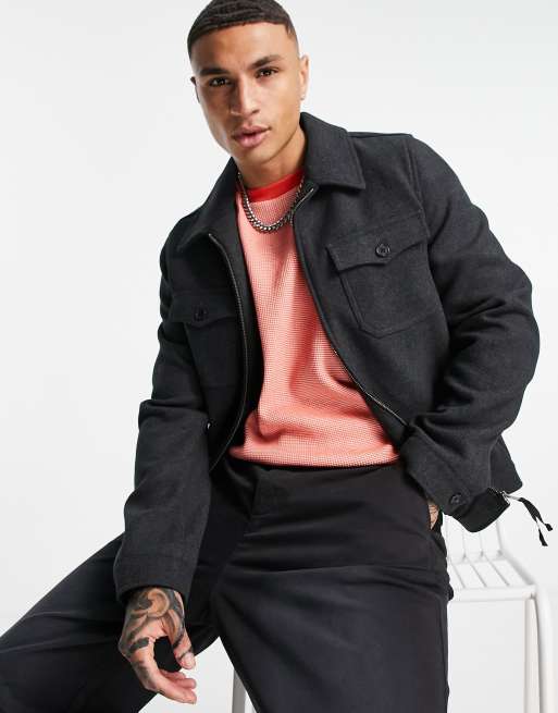 Asos shop wool jacket