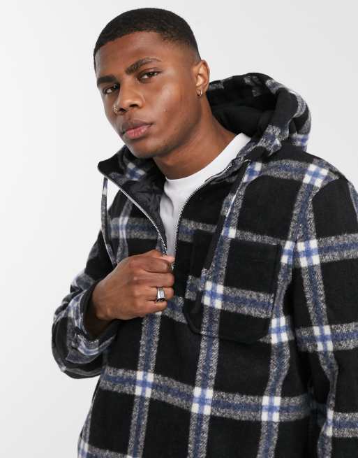 Plaid on sale jacket asos