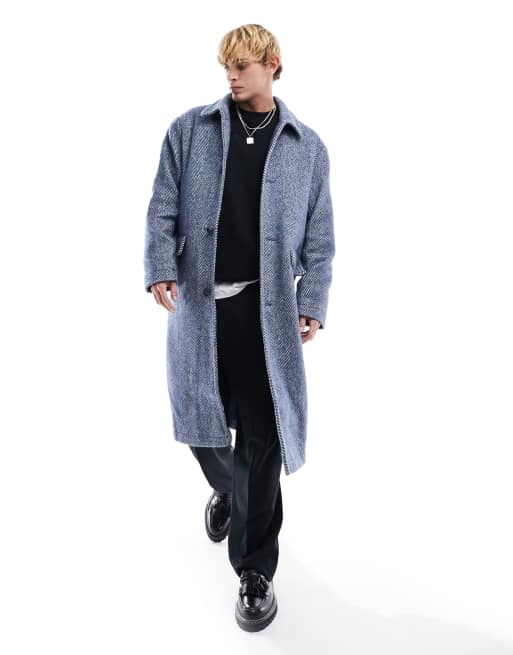 Asos wool clearance overcoat