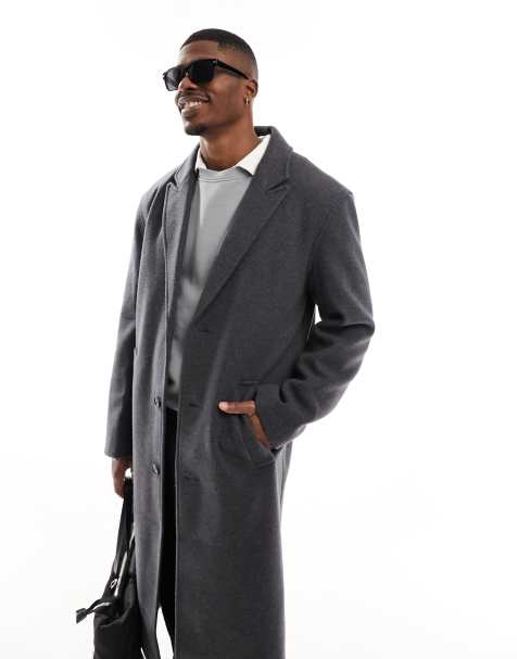 Men'S Overcoats | Camel, Funnel Neck & Long Coats | Asos