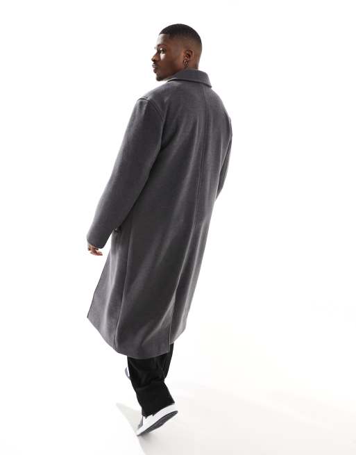 Asos mens grey coat hotsell