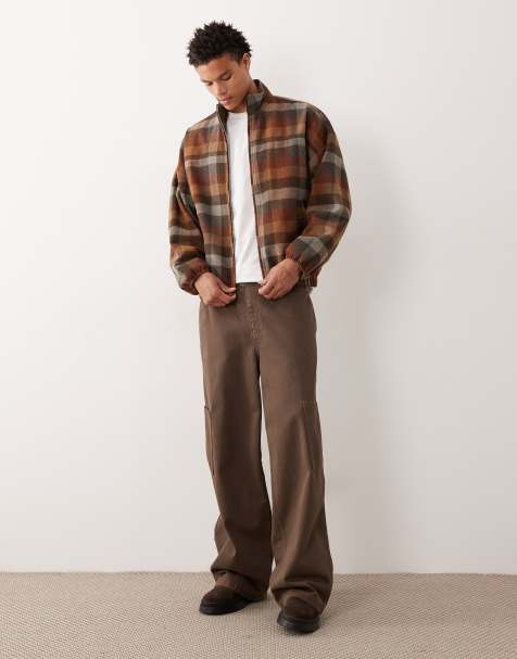 トップス 2LINE OVERSIZE TRACK JACKET V.2 - BROWN 2Line Oversize Track Jacket V.2 - Brown – LÝFT