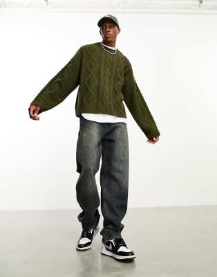 5011286 Khaki Knitted Jumper main image 0