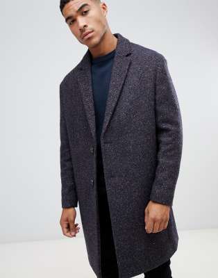 asos herringbone coat