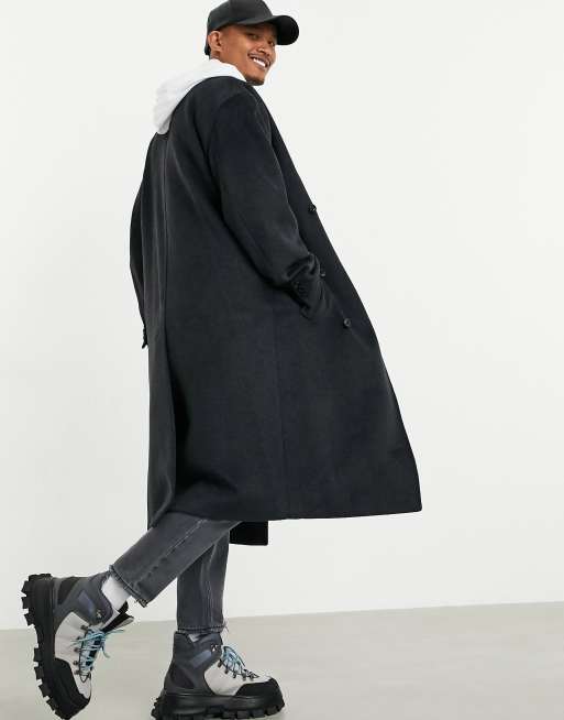 Longline overcoat store