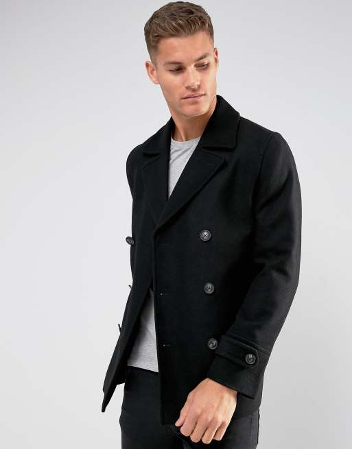 Asos sales mens peacoat