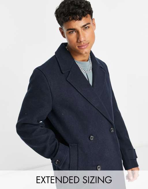 Asos hot sale peacoat women's