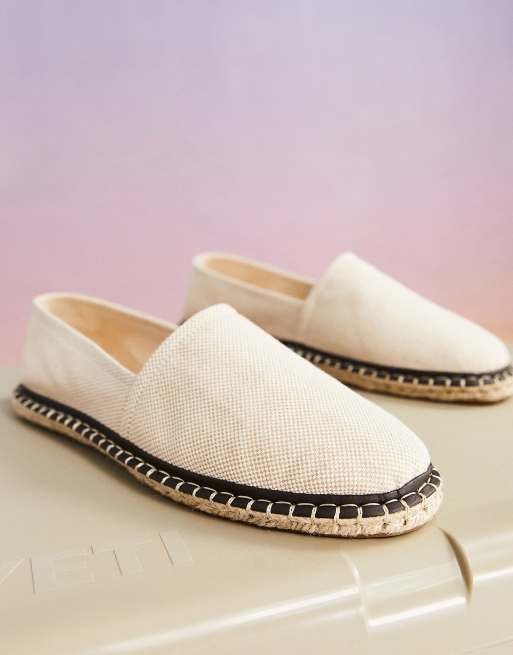 ASOS DESIGN woven espadrilles in stone, 2 of 4