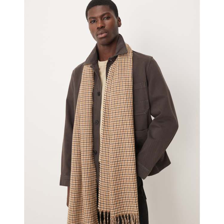 季節セール！BOTT HOUNDSTOOTH HOODED SCARF image_008fde81-f5c9-4f9f-96f9-