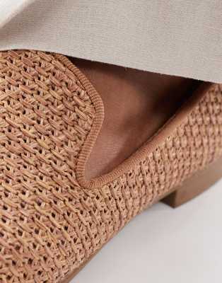 Asos Design Woven Loafers