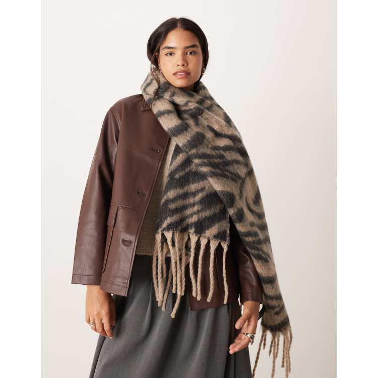 Oversized Scarf Free People Nova Tassel Scarf Burberry London