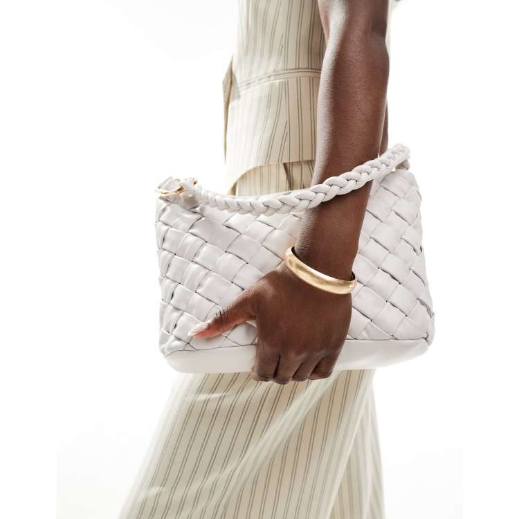 にこ¨̮⃝ item shoulder bag（ivory） Saint Laurent Ivory Leather Medium Niki Shoulder Bag