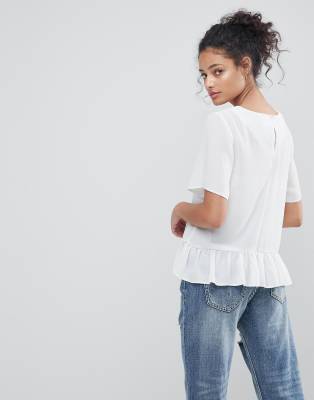 asos ruffle shirt