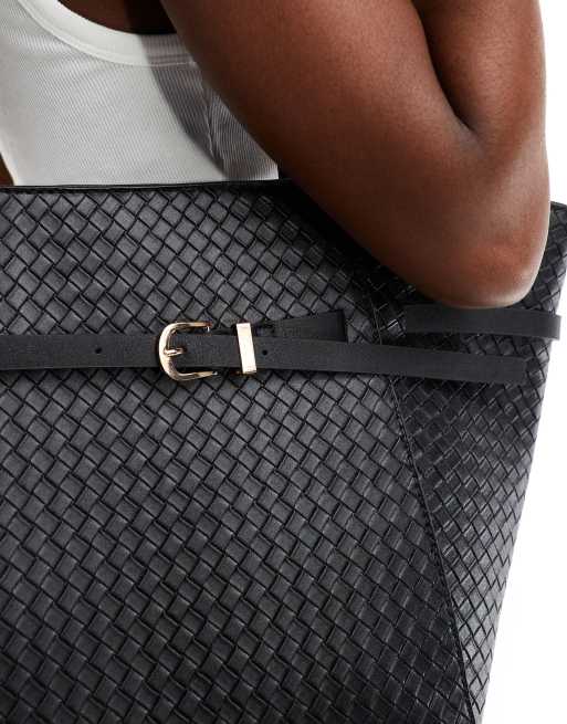 Asos woven bag deals